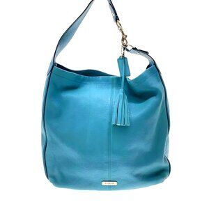 Coach pebbled shoulder bag